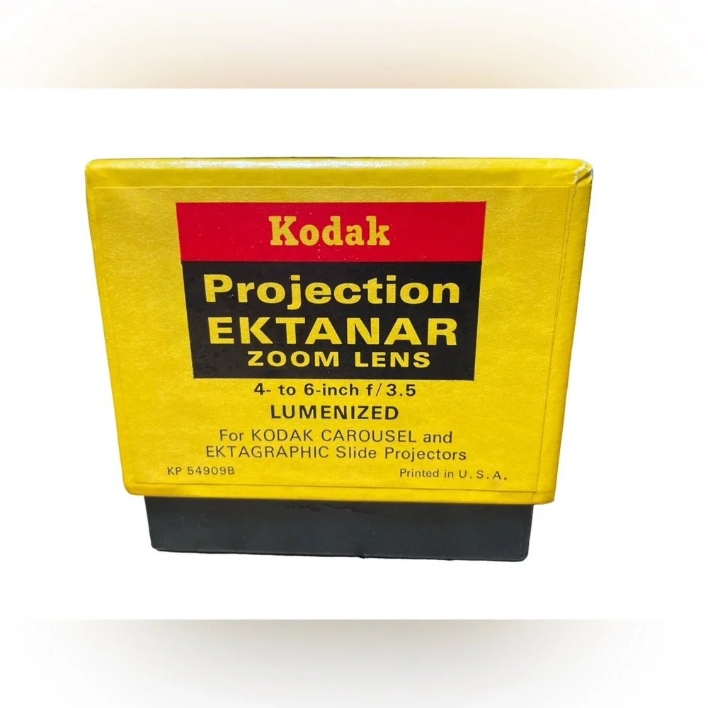 🔥 Kodak Projection Zoom Ektanar Lens 4 to 6 Inches f:3.5 W/ Original Box 🔥
